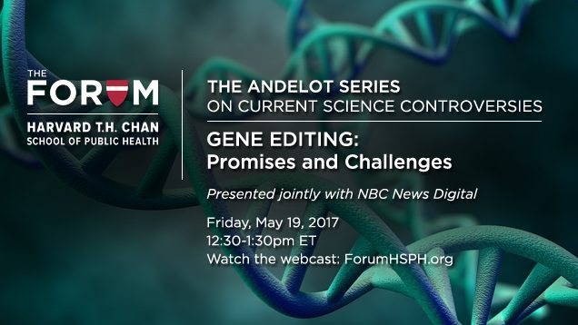 EVENT DESCRIPTION:
GENE EDITING: Promises and Challenges
In labs and in clinical trials, scientists are seeking ways to rewrite DNA, a building block of life. Tools such as zinc-finger nucleases (ZFNs), TAL effector nucleases (TALENs) and, more...