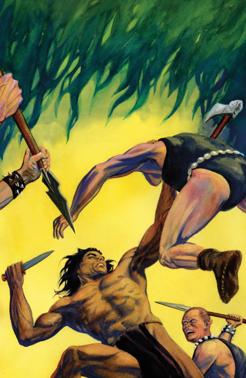Shirtless Men in Comics