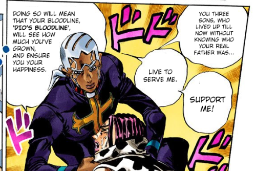 Jojo's Bizarre Adventure shatposts — Found Ungalo's mom!!!! Dio's