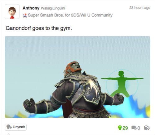 beautifulmansbeauty:My friend Anthony has been having a lot of fun with Ganon as of late.