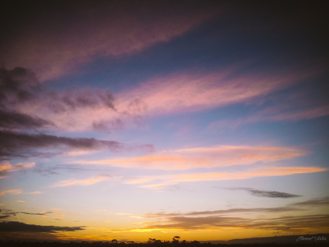 etherealvistas:  Sunset Meadow (Australia) by Me 