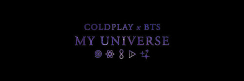 Coldplay X BTS Headers