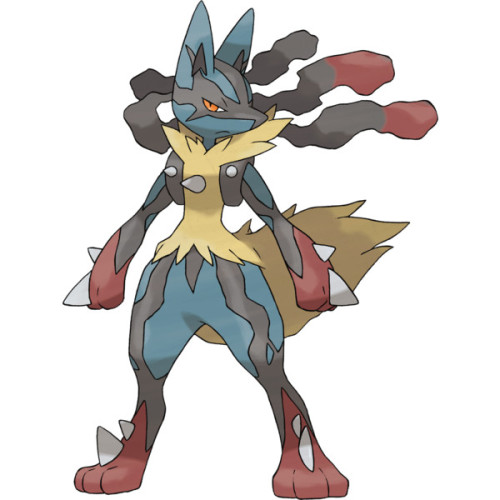 Mega Lucario ❤ liked on Polyvore