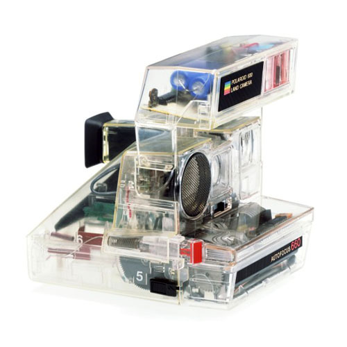 yodaprod:Polaroid Autofocus 660 Transparent Edition (1982)