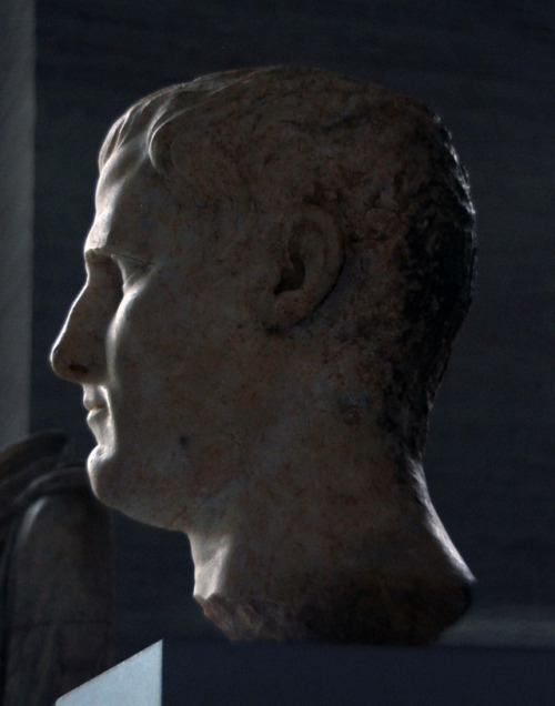 myglyptothek:Portrait of Agrippa. C. 40 BC. Marble. Kunstsammlungen der Ruhr-Universität B