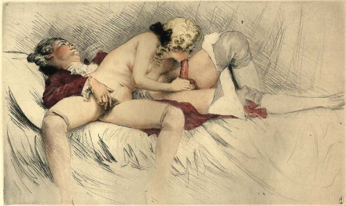 eberotic: The wonderful work of Paul-Emile Becat. Early 19th century erotica.