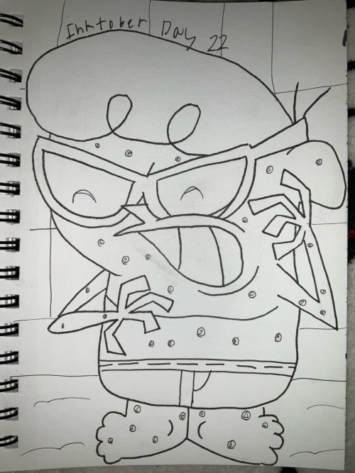 Inktober Day 22 Scratchy