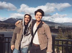 Alwayschach-Sprouseblog:  Cole, Kj Apa, Camila And Cassey Together In Easter (Vancouver)…