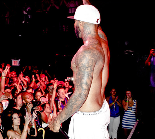 lamarworld:  Rapper/Love & Hip Hop(New York) star Joe Budden has a plump booty
