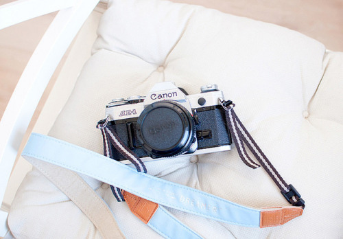 existiia:  Dreamer camera strap by Anna Bieniek on Flickr.