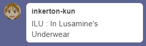 slbtumblng: candygarnet:  candygarnet: LOL: Lover Of LusamineLMAO: Lusamine, My Affection OwnerROFL: Really Overjoyed From Lusamine   mama2 <3 <3 <3