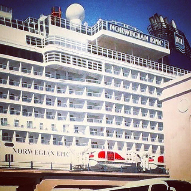 La terza nave più grande al mondo! #norwegian #norwegianepic