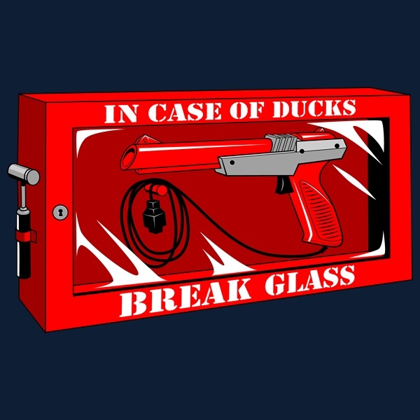 thenintendard:  In Case of Ducks Made by Coinbox Tees