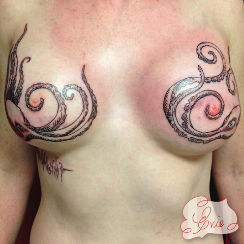 genderphobia:  showpigeon:  Post-mastectomy, post-reconstruction tattoo, from a design