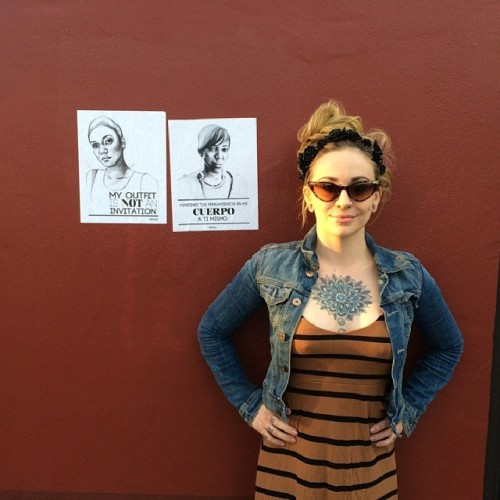 ellestanger:  Stop Relling Women to Smile is an art series by Tatyana Fazlazideh. It began in Brooklyn, NY two years ago, so I was pleased to see this on Mississippi Ave here in Portland, Oregon. The first time strange men approached me on the street,