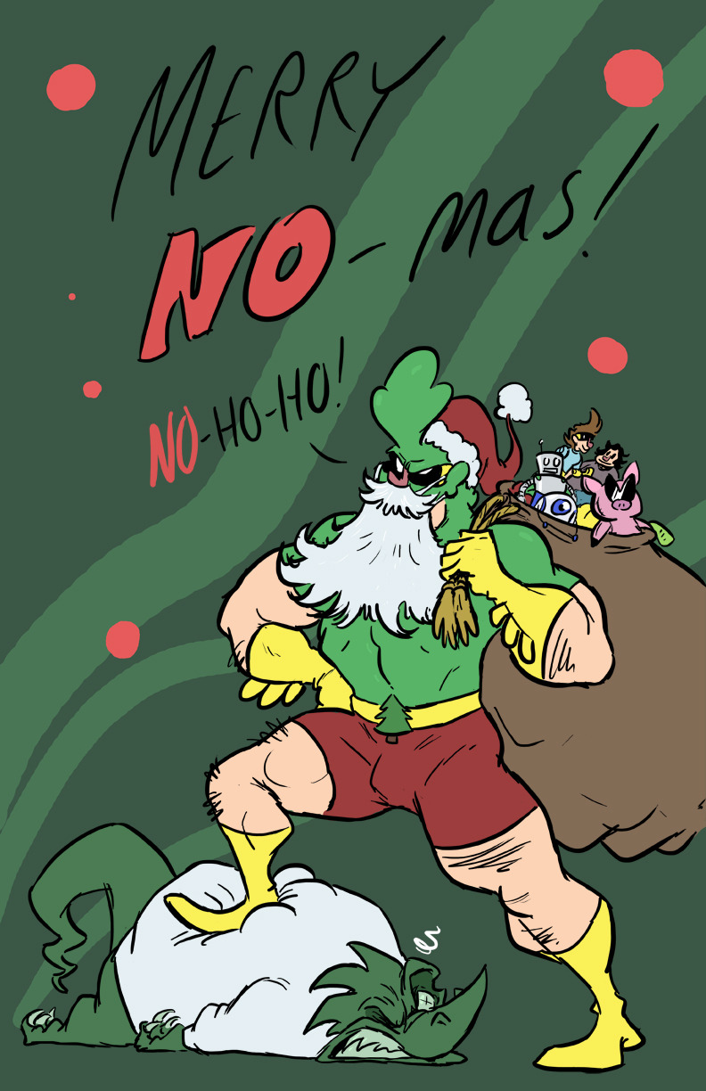 Crizmuz art for @superphil64A merry No-mas!