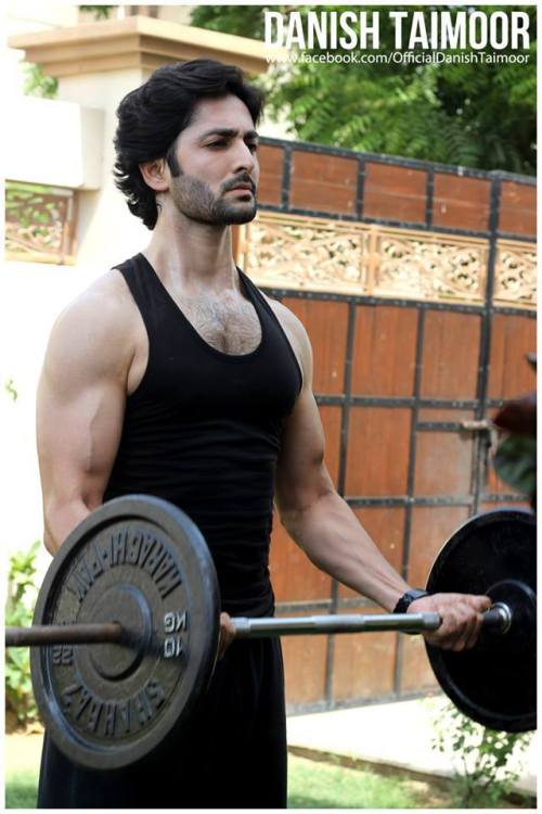 Sexy HUNK of the day. Pakistani Actor Danish Taimoor. LOVE the hairy chest!