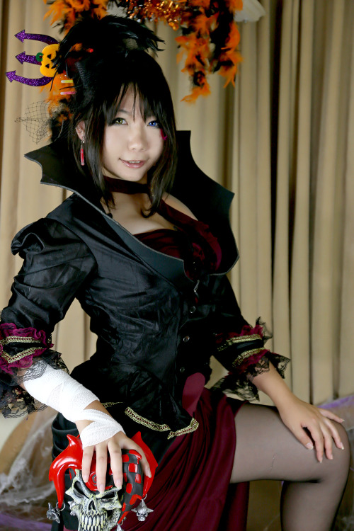 Cute Cosplay Girl Higurashi Rin (Evil Queen) 1-8