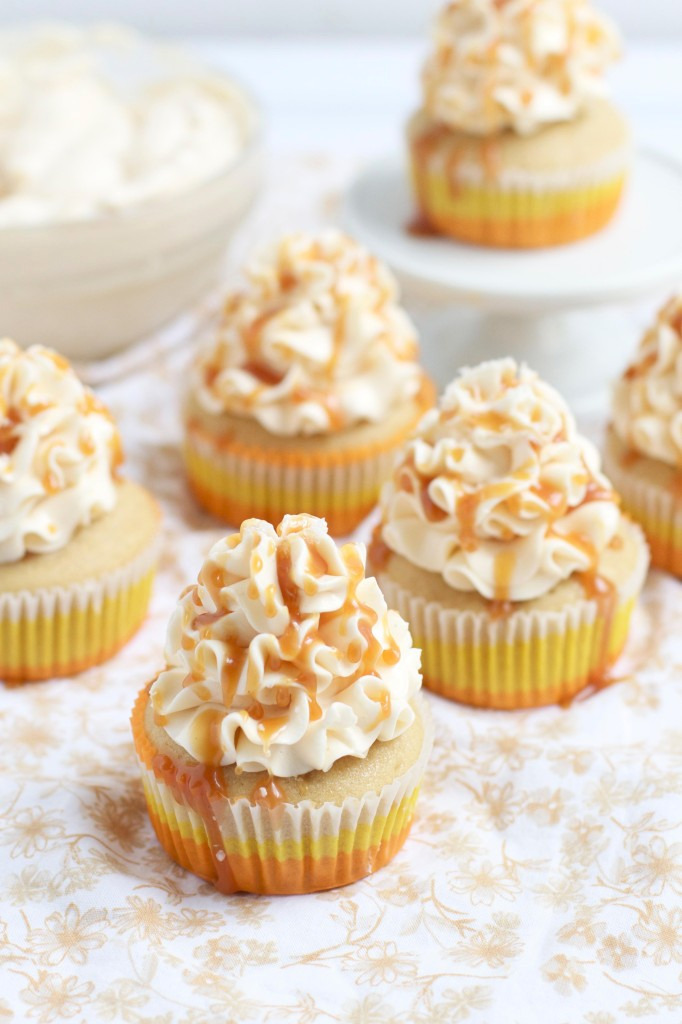 verticalfood:  Ultimate Salted Caramel Cupcakes 