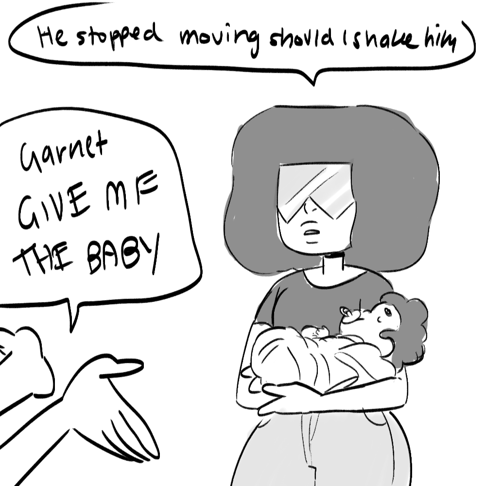 miraculoustang:i drew garnet in mom jeans with out even thinking about it it just