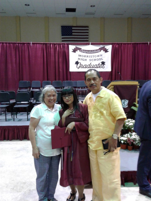 lana-loves-lingua-latina: Yesterday was my high school graduation! 1st and 2nd pictures are me with 