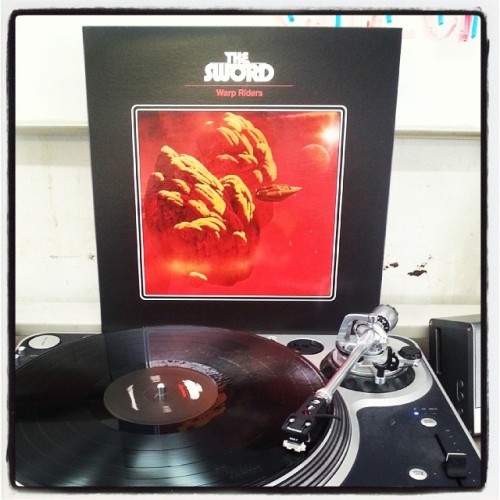 furniturecityhardcore:  Only one week away! #nowspinning  #thesword (at Fast Cash Outlet)