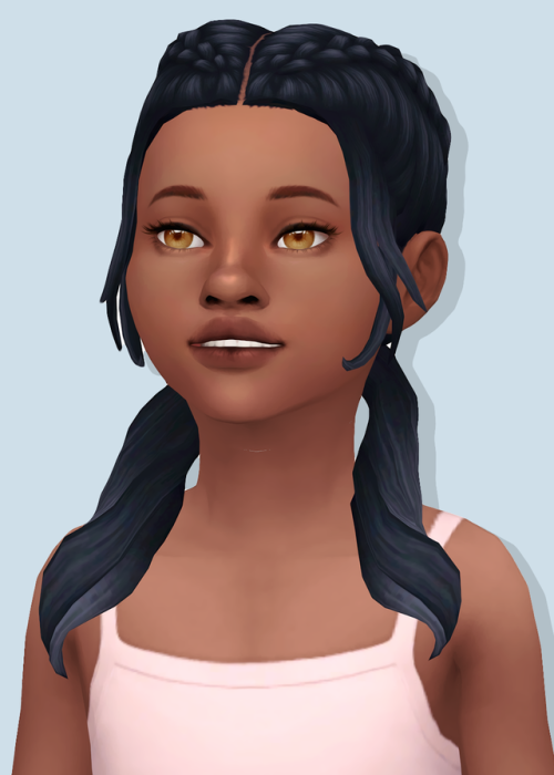 naevys-sims: Jess Hair by @lilasimss , Darcy Hair by @oakiyo, Side Bangs Braids by @birksche, Mars H