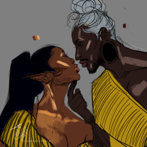 gaze a work in progressbb on the right belongs to @yobonbon____Commission | FAQ |  © claudiaaloisia 