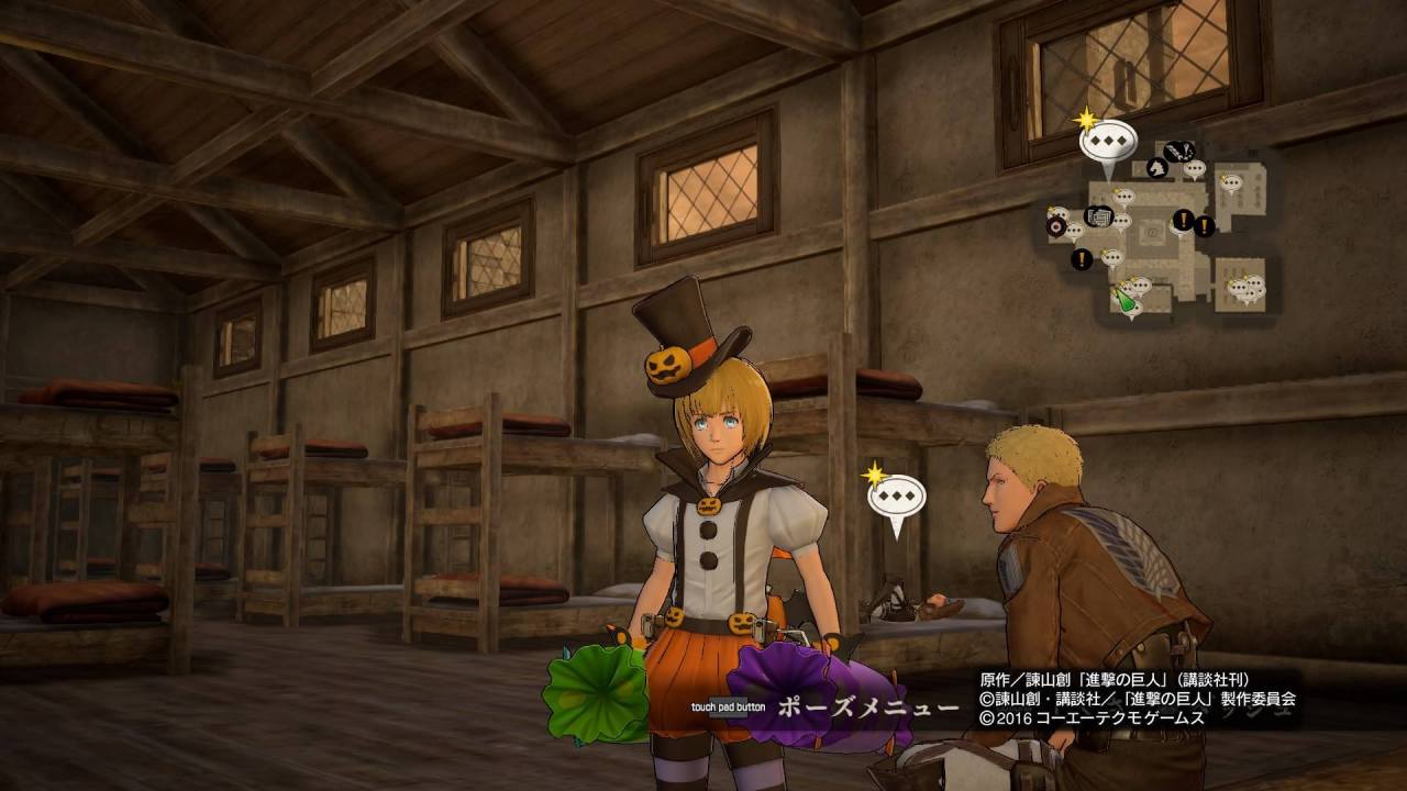 Just got the Halloween DLC costumes and (Candy-themed) 3DMG for my own characters!ETA: 