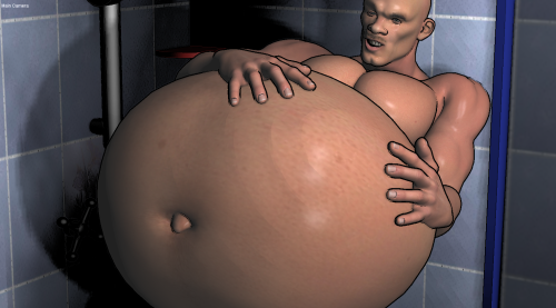 Join My Patreon, https://patreon.com/wertymenInflate Arts, Big Belly Werty Videos,3D Male Inflated B