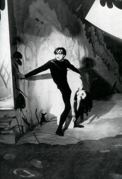 ladybegood:Conrad Veidt and Lil Dagover in The Cabinet of Dr. Caligari (1920)