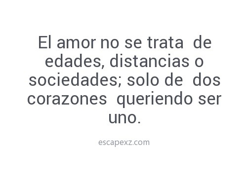 a veces no, a besos sí.