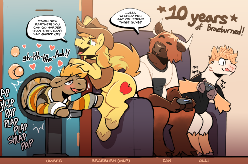 10 years ago, on November 2nd 2011, I made this tumblr and named it “braeburned” after a certain cowboy pony i was super into. Didn’t think much of  it. Ten years later, and the name’s still stuck. So here’s a little bit  of old