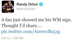 Oh Randy…don’t be mean to John!