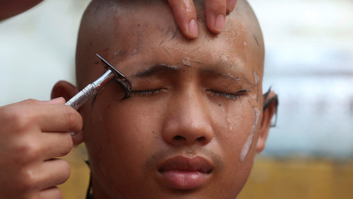 PARA LIMPIAR LAS MALAS VIVENCIAS. Los chicos rescatados de la cueva de Tailandia harán un ret