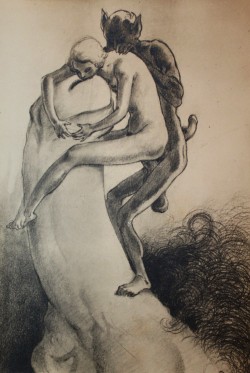 Howsaucy:martin Van Maele, Illustration To La Trilogie Érotique By Paul Verlaine Published