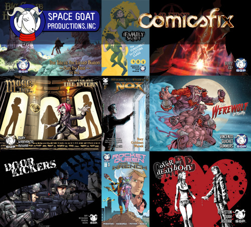 Space Goat Productions is now on Comicsfix!