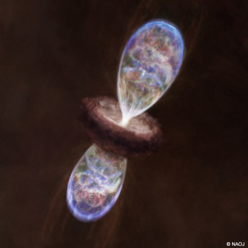 thenewenlightenmentage: ALMA discovers large ‘hot’ cocoon around a small baby star Inter
