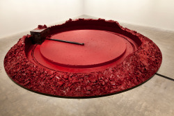 pikeys:  My Red Homeland, 2003 by Anish Kapoor