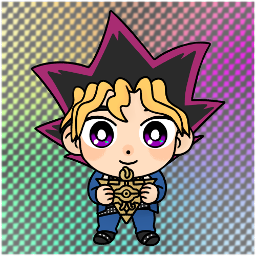 holographic ryou and yugi stickers I plan to make!