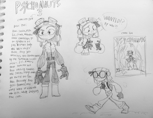 Psychonauts 3 Concept Raz