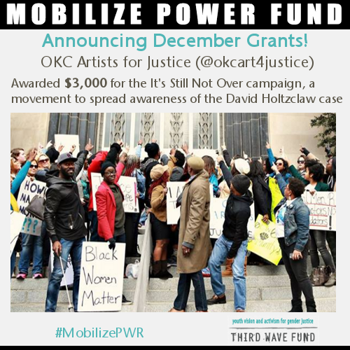 we’re so excited to announce our december mobilize power fund grants!! congratulations to all 