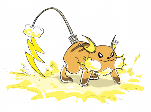Jason S House Drew A Mega Evolution For Raichu Wanted To Play