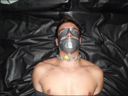 Gay Breath Control and Bondage