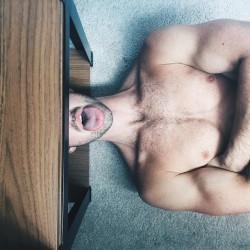 linearstream:Bad hair day today… #VSCOcam#VSCOfam#body#bedroom#tongue#male#overit#scruff#scruffy