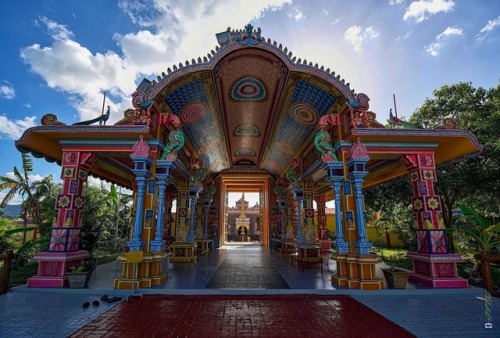 Shri Sockalingum Meenakshi Ammaan Kovil in Port Louis, Mauritius