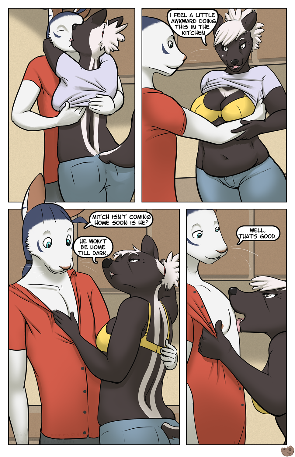 hazrdwolf:  [Ritts] Milf and Cookies  Cookies? There are cookies in this comic?