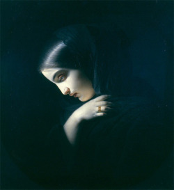 uromancy:Yakov Kapkov. Widow. 1851.