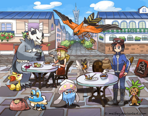 snapshot19:  Lumiose Coffee by Malfey