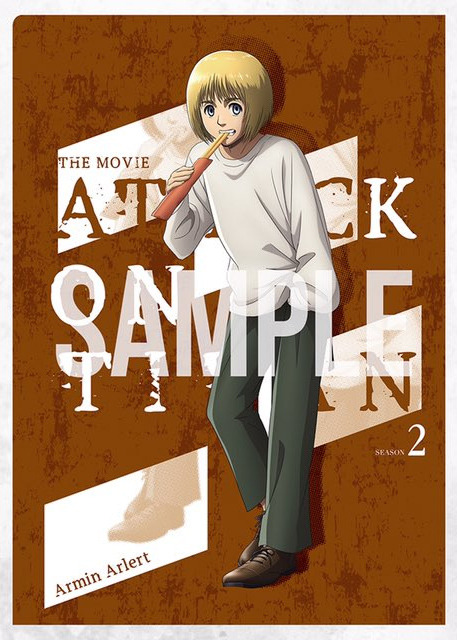 snkmerchandise: News: 3rd SnK Compilation Film Merchandise Original Release Date: November 3rd, 2017Retail Price: 1,500 Yen each (Each Clear File + Mobi Card) Purchasers of presale tickets for the 3rd SnK Compilation Film, Roar of Awakening (Kakusei no